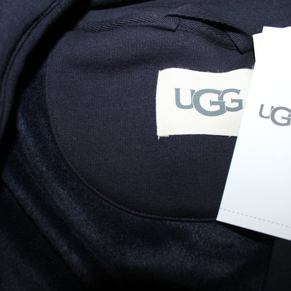 NWT UGG WOMEN'S PLUSH CYNTHIANA BATH ROBE NAVY BLUE L XL - Picture 6 of 6